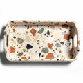 Terrazzo decorative serving tray 30 x 20 x 5cm for kitchen and dining use